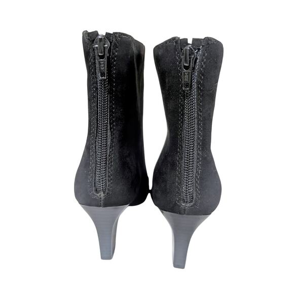 Aerosoles Pop Piz Black Suede Ankle Boots Size 6M New in Box - Picture 5 of 7